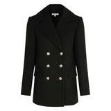 Morgan - Abrigo para mujer (talla 38), color negro, Negro, 38