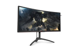 AOC Agon AG352UCG6 - Monitor curvo gaming de 35" UHD 4K (3440 x 1440, 2500:1, 4 ms, 120 Hz, Gsync, FlickerFree, LowBlue, Altavoces, VESA, HDMI, DisplayPort) Gris