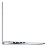 Portátil Acer Aspire 3 (A315-58-30H2), Pantalla 15.6FHD, IntelCore i3-1115G4, RAM de 8 GB, SSD de 256 GB, Gráficos Intel UHD, ventanas 11, Teclado QWERTY, plata