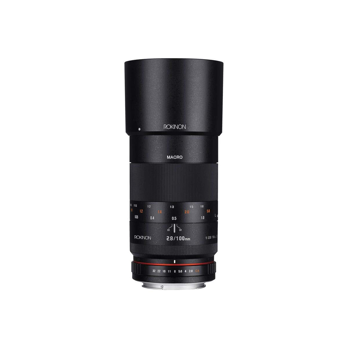 Rokinon Teleobjetivo Macro de Marco Completo F2.8 ED UMC de 100 mm para cámaras Olympus y Panasonic Micro Cuatro Tercios Intercambiables