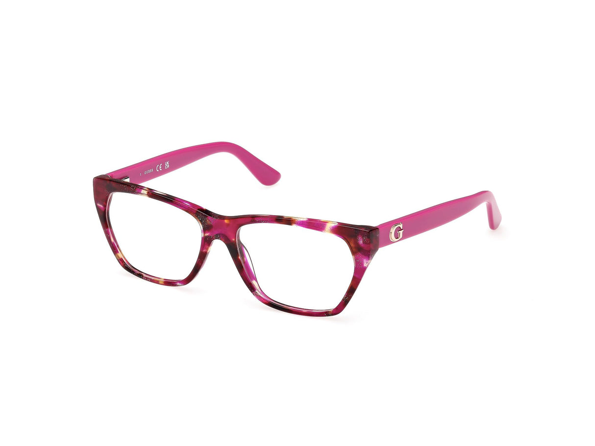 GUESS Gu50234 Marcos para Gafas recetadas, 078 Liliac/Habana, 54/15/140 para Mujer