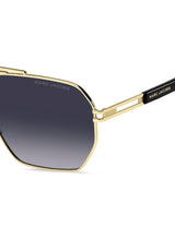 MARC JACOBS Marc 748/S Gafas de Sol, Gold Black, 60 para Hombre