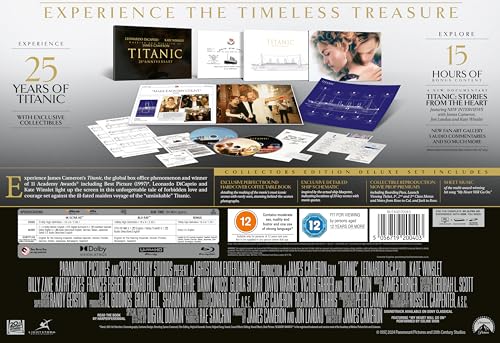 Titanic Remastered Special Edition 4K Ultra HD [Blu-ray] [Region Free]