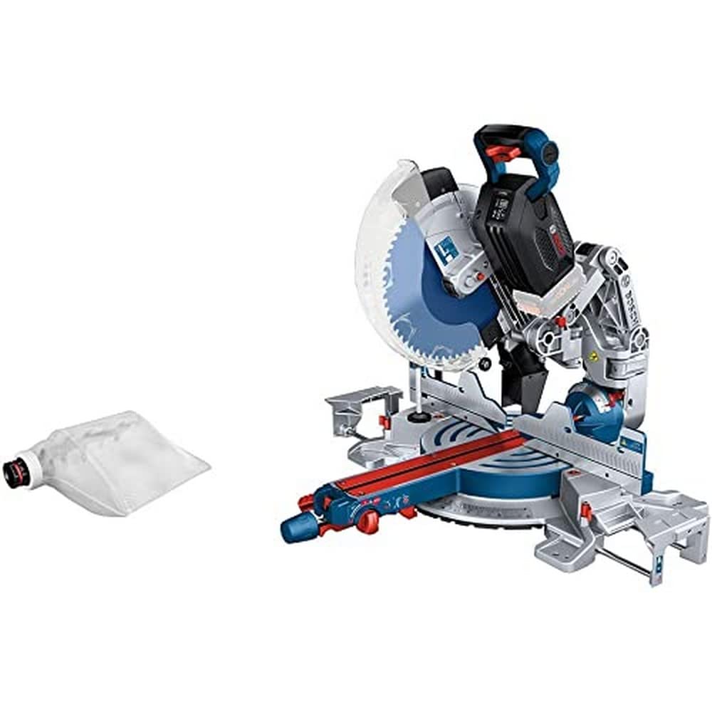Bosch Professional 0601B43000 GCM 18V-305 GDC-Ingletadora telescópica (18V, Ø Disco 305 mm, BITURBO, láser, sin batería, módulo Connectivity, en Caja)