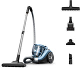 Rowenta Compact Power XXL Aspiradora con cable sin bolsa, motor EffiTech, depósito suciedad 2,5L, tecnología ciclónica, cabezal alta eficiencia, accesorio para mascotas, aspiradora silenciosa, RO4871