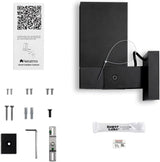 Netatmo Cámara de Seguridad Exterior WiFi Foco 12W, Video HD 1080p, Detección Inteligente de Personas, Animales y Vehículos, Visión Nocturna y Almacenamiento Sin Costo - NOC01-AMZ
