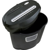 Renkforce RF-4504608-PPS-300 triturador de Papel Corte en partículas 4 x 38 mm Número de Hojas (máx.): 10 Nivel de Seguridad 4 Destruido auc, Negro