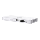 TP-Link Festa FS318G Switch Gigabit de 16 Puertos con Gestión en la Nube, Operación Silenciosa, Optimo para Empresas Medianas, Seguridad y Control de Tráfico de Red