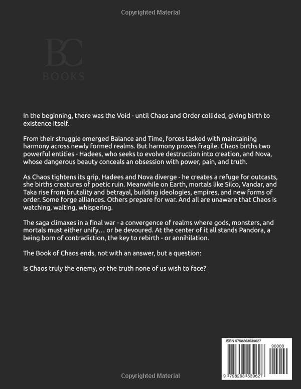 The Book of Chaos: A Saga of Realms and Redemption