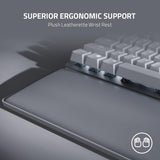 Razer Pro Type Ultra - Teclado Mecánico Inalámbrico para Máxima Productividad (Interruptores Amarillos Silenciosos y Lineales, Almohadilla de Piel Sintética, Dongle Multidispositivo, Bluetooth)