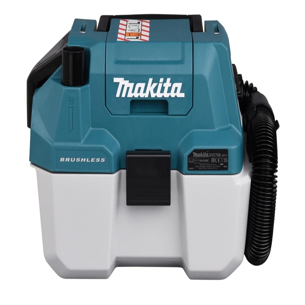 Makita Aspirateur Souffleur 18 V Li-Ion 6,7/4,2 mbar (Produit seul) DVC750LZ