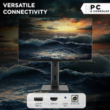 Konix Monitor Gaming Zephyr 27" PC, PS5, Switch 2, Xbox - Resolución Full HD 1080p - 180 Hz - 1 ms - FreeSync - HDMI 2.0 - DisplayPort - Panel IPS