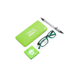 NANOVISTA FANGAME 3.0 Gafas, Bicolor Negro Mate/Verde, 50 Unisex niños