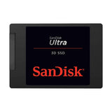 SanDisk Ultra 3D SSD, 2 TB, con hasta 560 MB/s de Velocidad de Lectura/hasta 530 MB/s de Velocidad de Escritura
