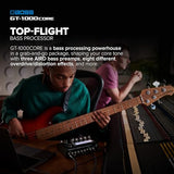 Procesador de efectos de guitarra BOSS GT-1000CORE en un pedal compacto | Creación sonora ilimitada | Insuperable calidad de sonido con AD/DA de 32 bits | Procesamiento de coma flotante de 32 bits