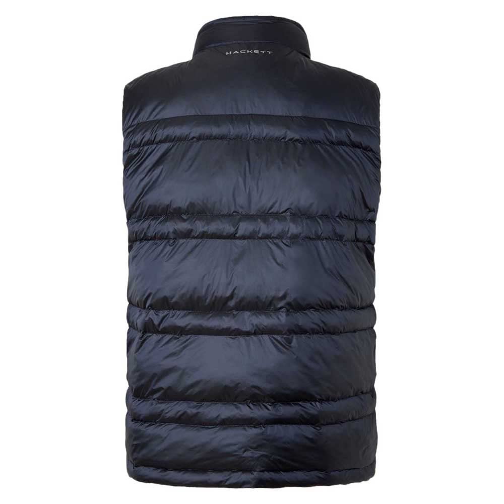 Hackett London Chaleco de Plumas HS, Azul (Marino), XXL para Hombre