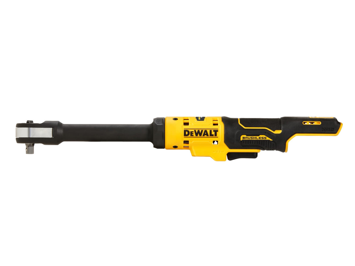 DEWALT DCF503EN-XJ - Llave de carraca 12V XR 3/8“, Motor sin escobillas, 80 Nm para trabajos de atornillado pesados, Dirección derecha/izquierda, Luz LED, No incluye batería ni cargador
