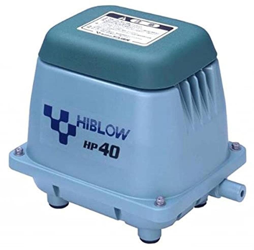 HiBlow Bomba de aire HiBlow HP-40 40 l/min a 1,3 m, salida 18 mm, 38 vatios