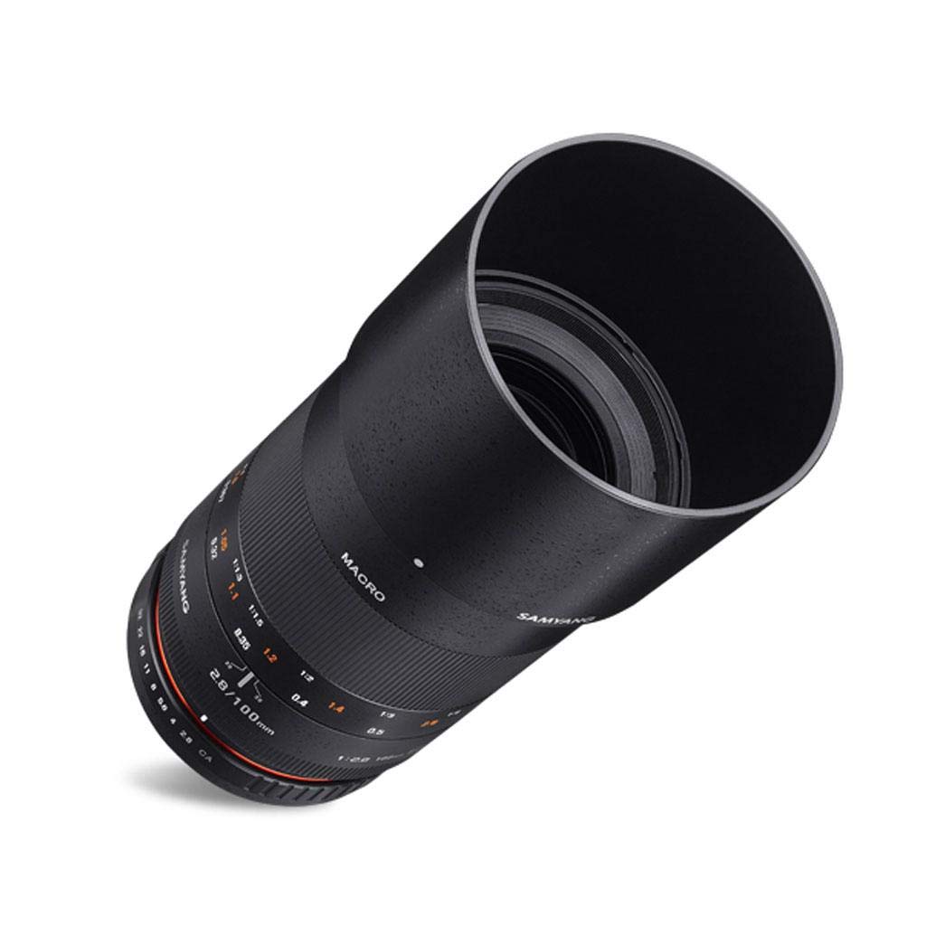 Samyang F1112304101 - Objetivo fotográfico DSLR para Pentax AS IF UMC (Distancia Focal Fija 100mm, Apertura f/2.8-32, diámetro Filtro: 67mm), Negro