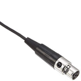 Shure PGA31 CONDENSADOR DE AURIDOS Micrófono con patrón polar cardioide, cuello de cisne flexible, parabrisas de espuma y conector TA4F (TQG) para su uso con sistemas inalámbricos Shure (PGA31-TQG)