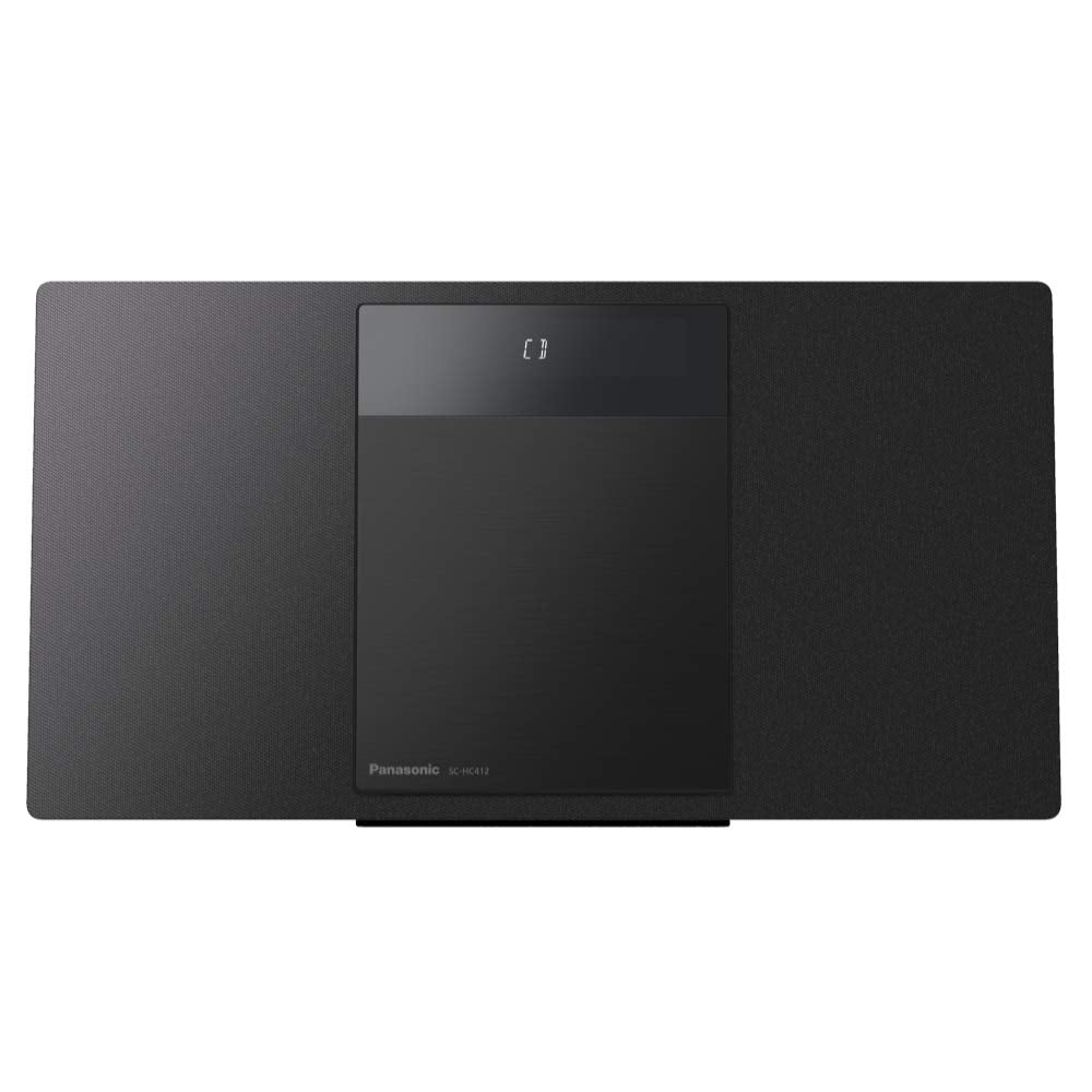 Panasonic SC-HC412 - Microcadena (Microcadena de música para uso doméstico, Negro, Monótono, 40 W, 8 cm, DAB+,FM)
