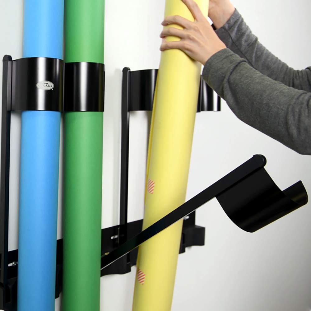Savage Estructura Rack para Rollos de Papel, Capacidad para 6 Rollos de Fondo Fotográfico, Estructura de Aluminio, Accesorio para Fotografía