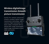 LUXWALLET Valkyrie X Dodge – 5 Ghz WiFi GPS Drone - Micro-SD Kaart Ingang- 4K Camera – 6000 Meter - Laser Obstakel Ontwijking- 3 Assige Gimbal – Return To Home – Borstelloze Motor – Grijs