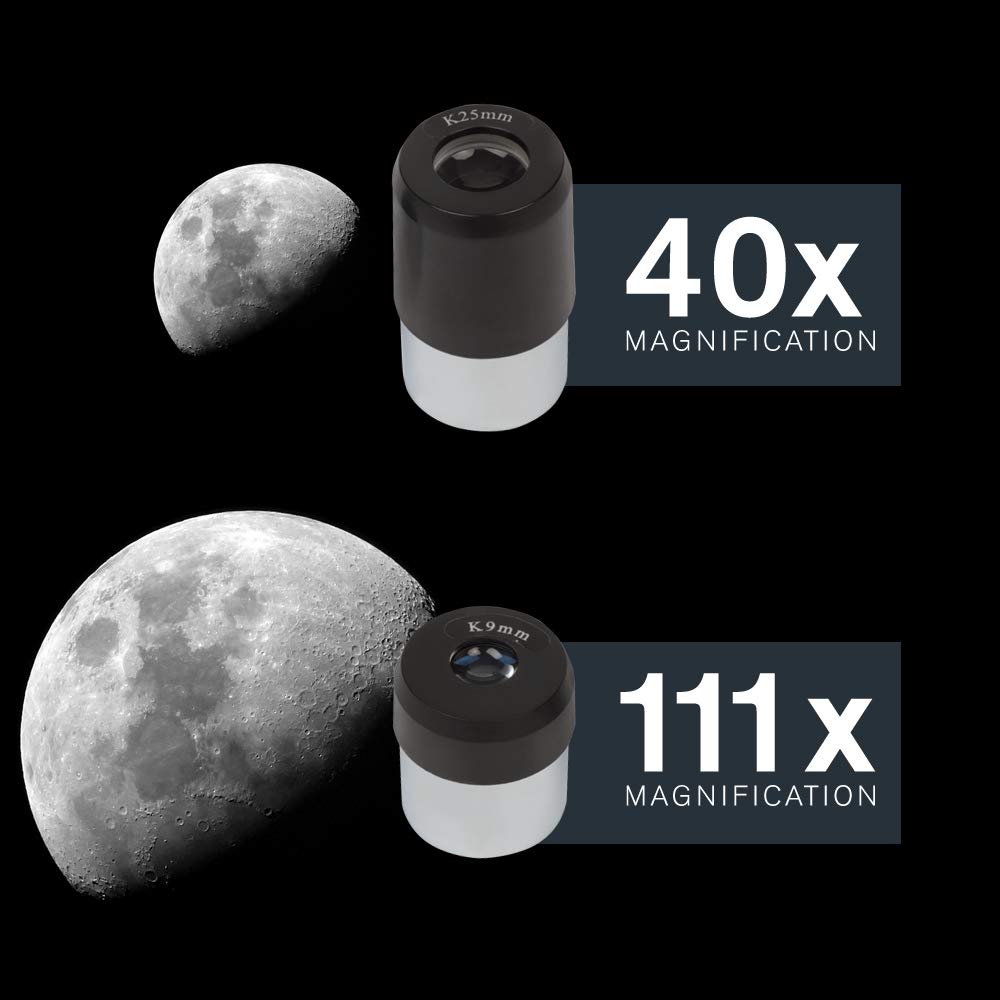 Celestron 31150 LCM 114 Series: telescopio reflector newtoniano computerizado, plata