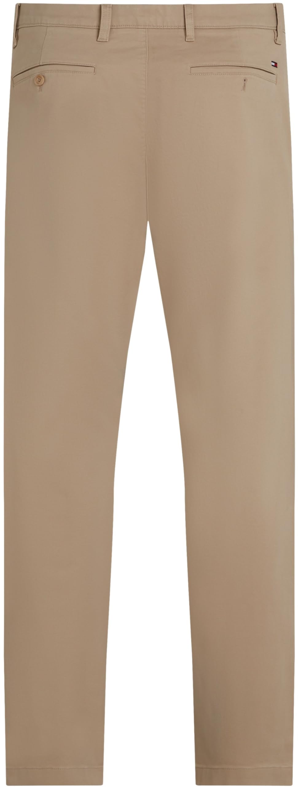 Tommy Hilfiger Pantalón Chino Hombre Tapered Fit, Beige (Batique Khaki), 32W/36L