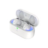 LG Auriculares intraurales Bluetooth Tone Free T90S con Sonido Dolby Atmos, tecnología Meridian, cancelación Activa de Ruido (ANC), y UVnano+, Blanco