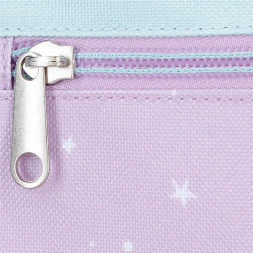 Joumma Disney Lovely Stitch Mochila para portátil 13,3" Doble Compartimento Morado 32x44x17 cms Poliéster 20,46L