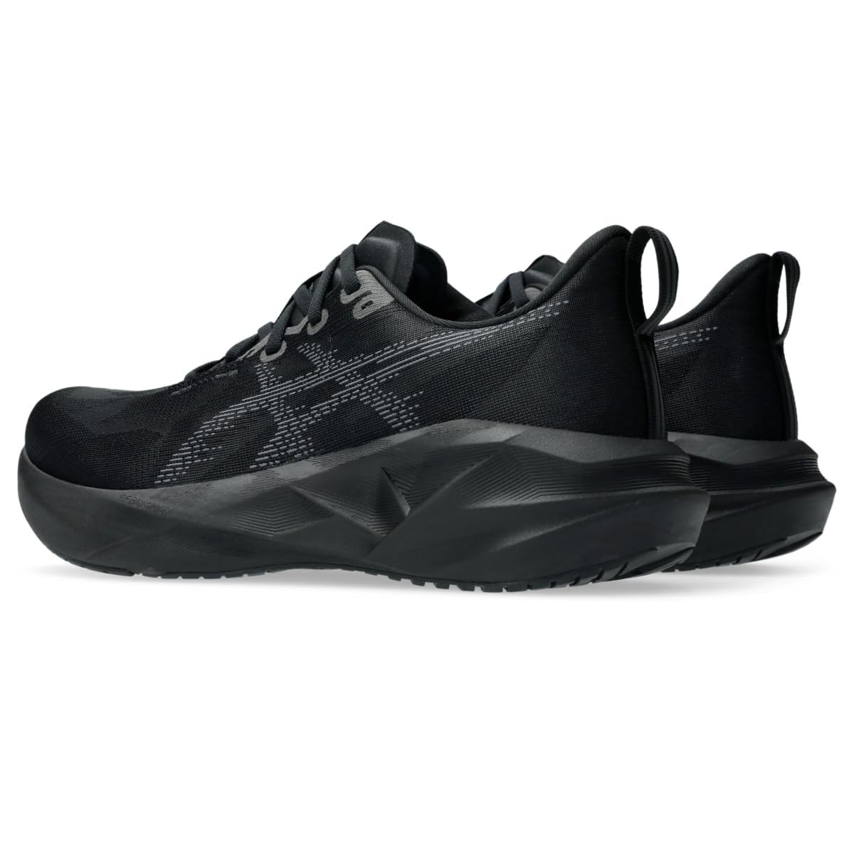 Asics NOVABLAST 5 Zapatillas de Correr para Hombre, Negro/Gris, 44 EU