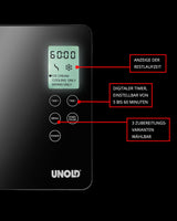 Unold Gusto - Heladera de 2 l, 180 W