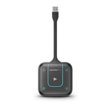 Vivitek LauncherPlus - Dispositivo USB Plug and Play (2,4 GHz y 5 GHz, encriptación AES-256, ISO27001), Color Negro