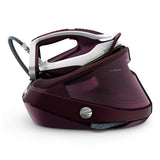 Tefal GV9810 Pro Express Vision - Plancha de vapor con luz LED inteligente en la plancha, potente presión de 8,3 bares, vapor de 180 g/min, 680 g/min de vapor extra, sistema antical, color rojo y