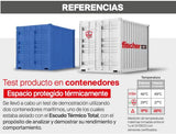 fischer - Escudo Térmico Total, Aislante Térmico Reflexivo Exterior e Interior | Impermeabilizante | Antihumedad | Anticondensación | Antimoho para Pared, Techo, Tejado, Fachada o Habitación (18 L)