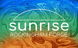 Rockingham Forge Juego de Cuchillos de Cocina de 7 Piezas, Serie Sunrise, Hoja de Acero Inoxidable con Mangos de Resina, Marrón Ambarino, RF-2160/7BR