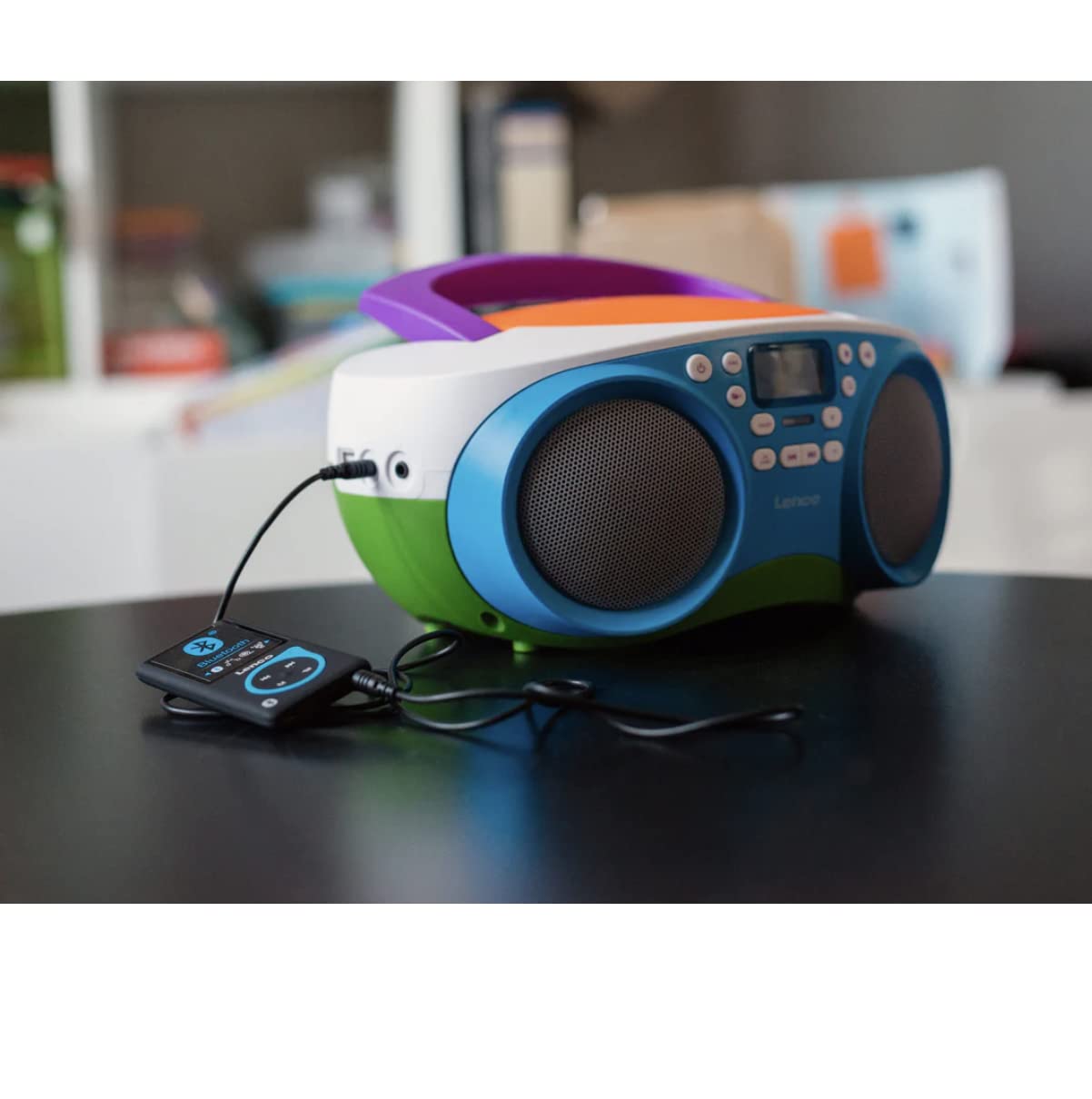 Lenco SCD de 41 – Radio portátil con CD, MP3, USB, Aux-In