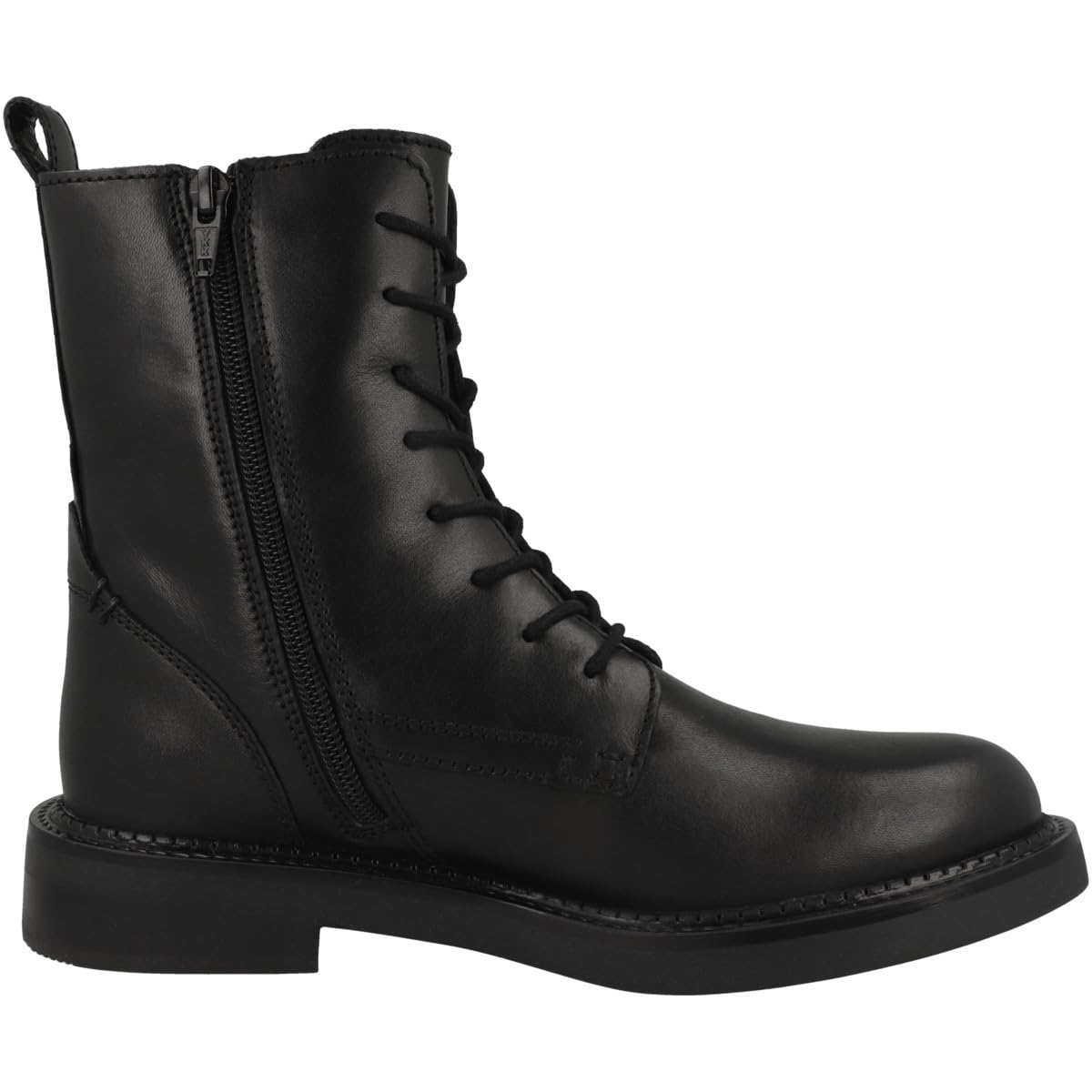 Geox Women's D Serilda G Ankle Boot, Black, 42 EU
