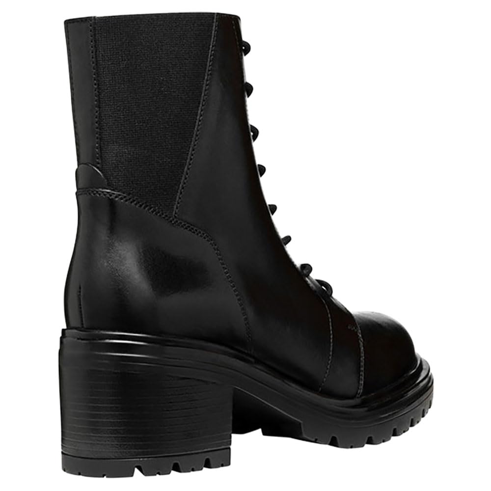 Geox D Damiana C, Botín Mujer, Black, 37.5 EU