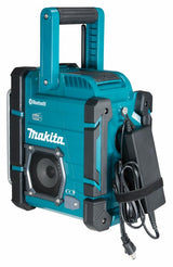 Makita DMR112 Battery Operated Construction Site Radio 7.2 V - 18 V with Dab+ and Bluetooth (Without Battery, Without Charger), Turquoise