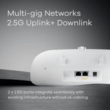 Zyxel Punto de Acceso Enterprise-Grade BE11000 WiFi 7 Triple-Radio NebulaFlex Pro |Fuente de alimentación no incluida [WBE530]