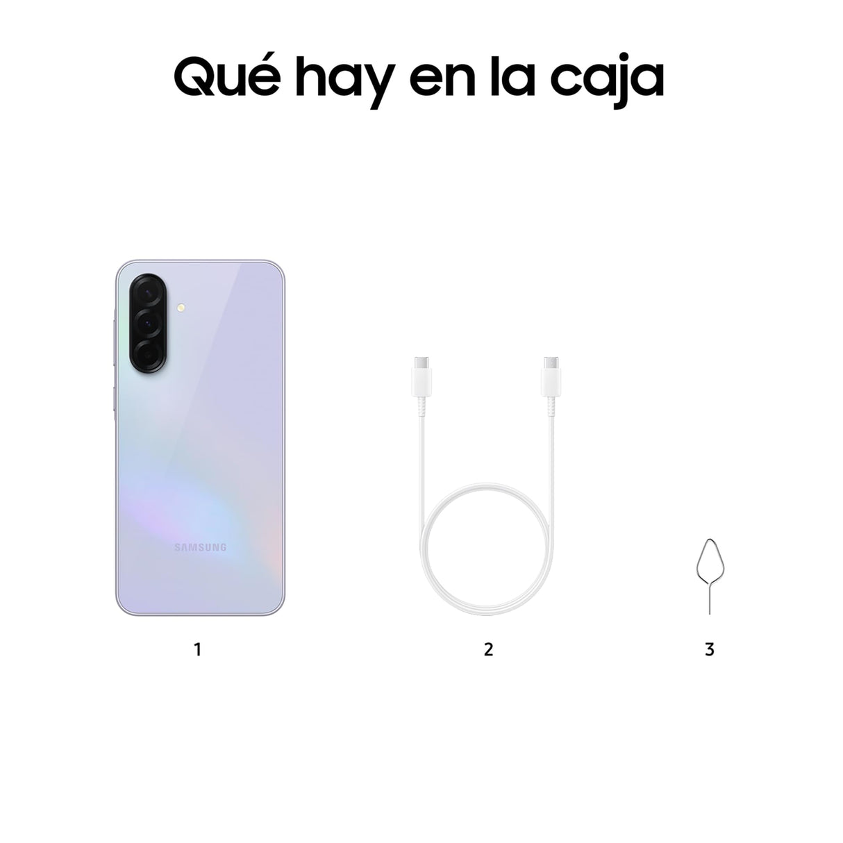 Samsung Galaxy A36 5G 128GB Teléfono Móvil, 6GB RAM, 50MP Cámara, Lavanda, Garantía del Fabricante 3 Años + 1 Año Extra