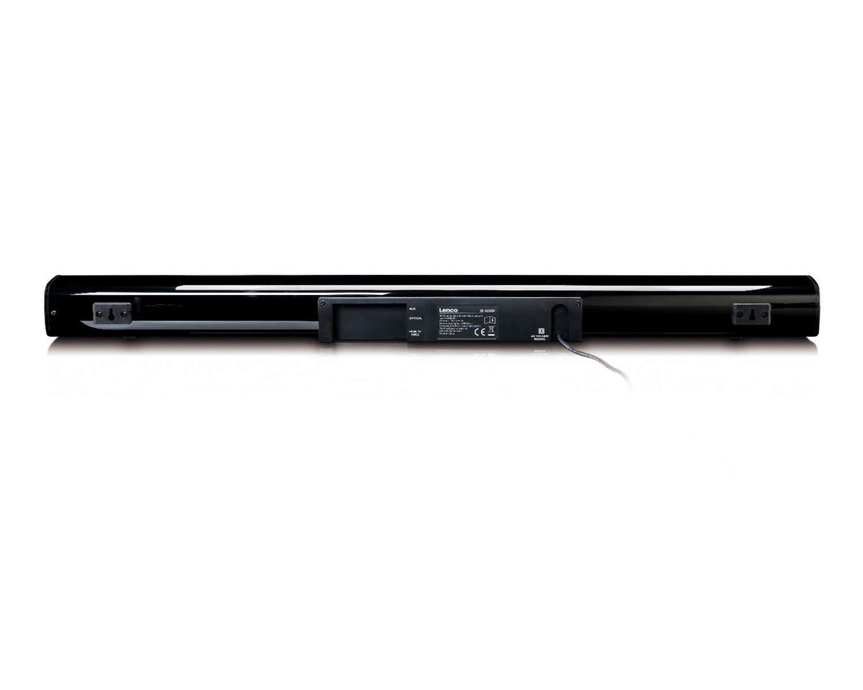 Lenco SB-080BK Barra de Sonido Bluetooth, 80W, USB, Mando a Distancia