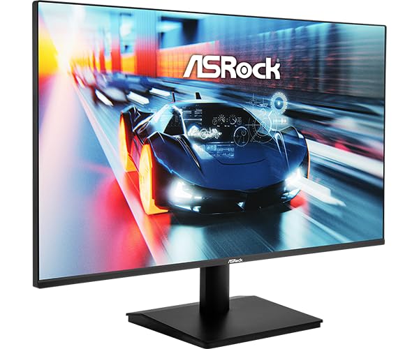 Monitor ASROCK CL27FFA,27",IPS (FHD),1920X1080,120HZ,1500:1,1MS,1HDMI+1VGA,Plano,Negro