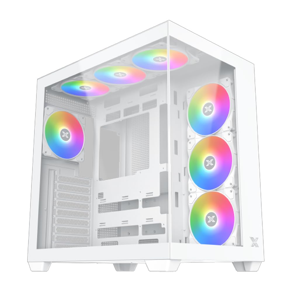 Xigmatek Aqua V Air Arctic - Carcasa Mediana (Blanco)