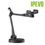 Ipevo Brazo multiángulo Uplift para móviles, Soporte para móviles multiarticulado para comunicaciones y presentaciones visuales, Soporte para móvil de tamaño reducido para teletrabajo a Distancia.
