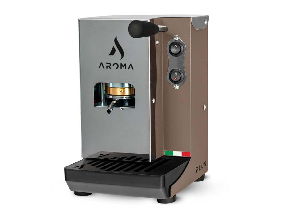 aroma Plus Basic - Cafetera monodosis (44 mm), color gris