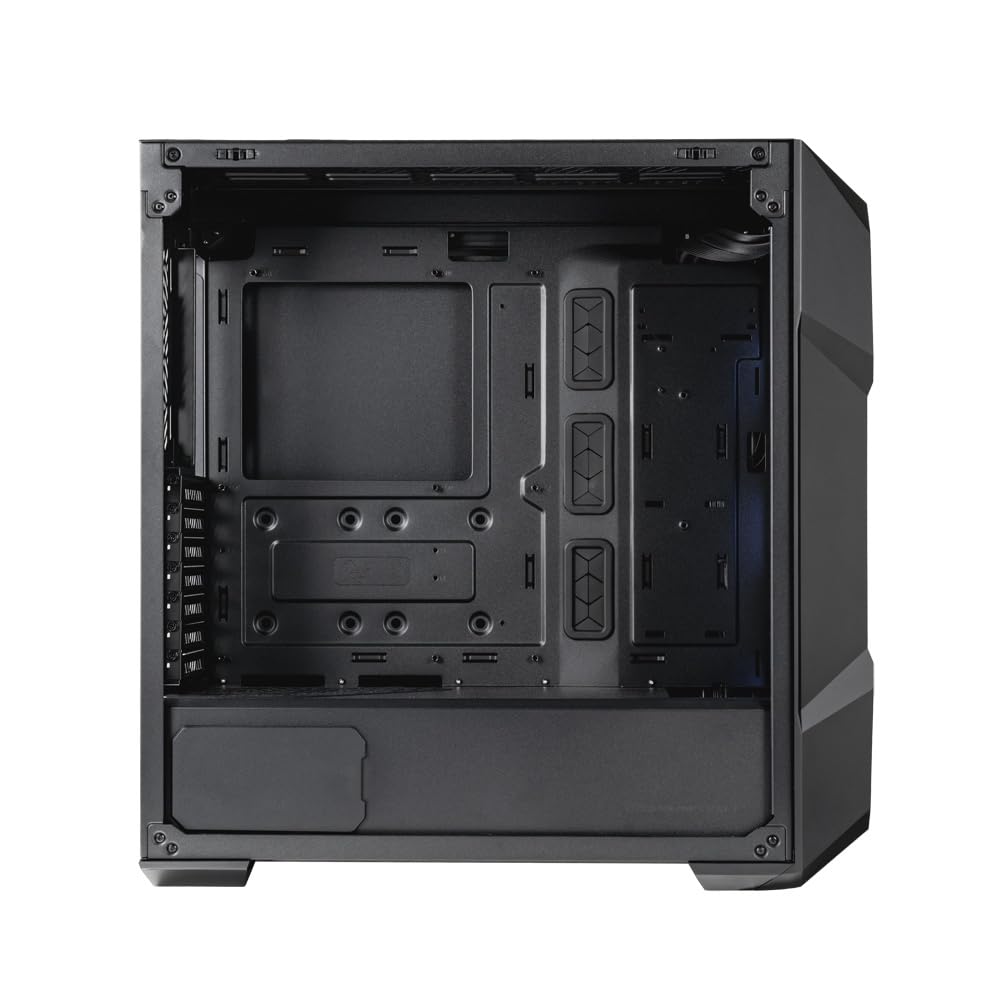 Cooler Master MasterBox TD500 Mesh V2 – Caja PC Mid-Tower E-ATX, Malla Poligonal, 3x120mm Ventiladores ARGB Preinstalados, Panel Superior Extraíble, Panel Lateral Vidrio Templado, USB C 10Gbps, Negro
