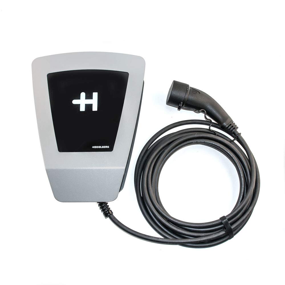 Estación de Carga Heidelberg doméstica y ecológica para Coches eléctricos e híbridos, máxima Potencia de Carga 11 kW